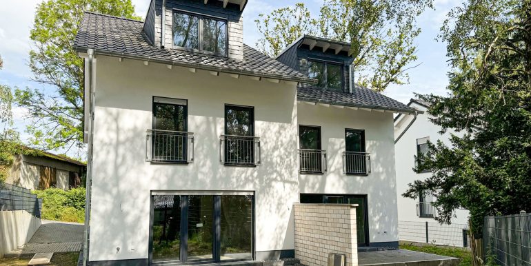 Rückansicht Haus Nr. 4+4a