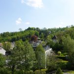 Dachloggia mit Blick zum Schloss