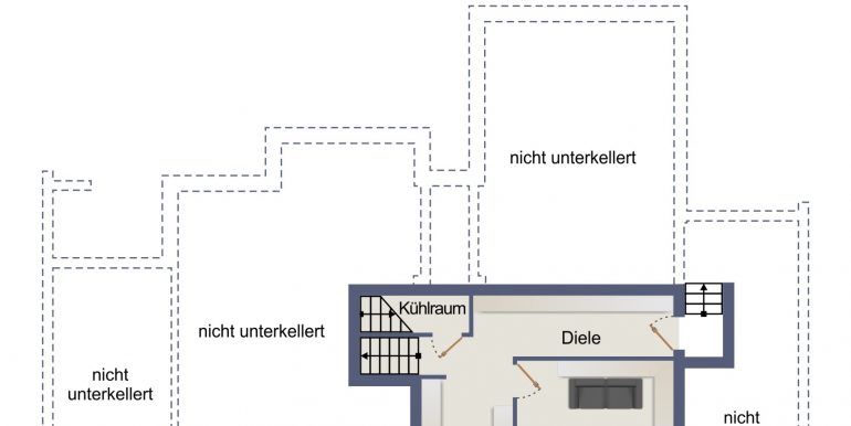 Grundriss Souterain