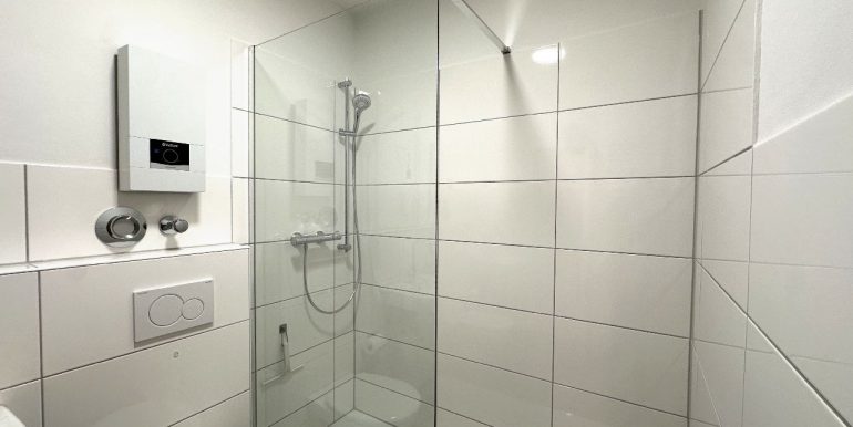 Badezimmer Echtglasdusche