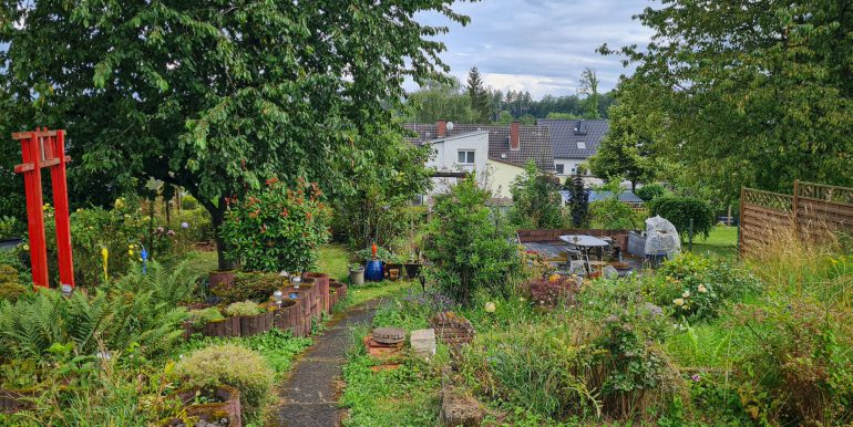 Blick in den Garten