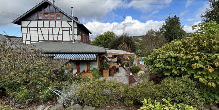 Blick zur Terrasse