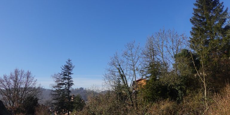 Blick aus dem Schlafzimmer Richtung Schloss