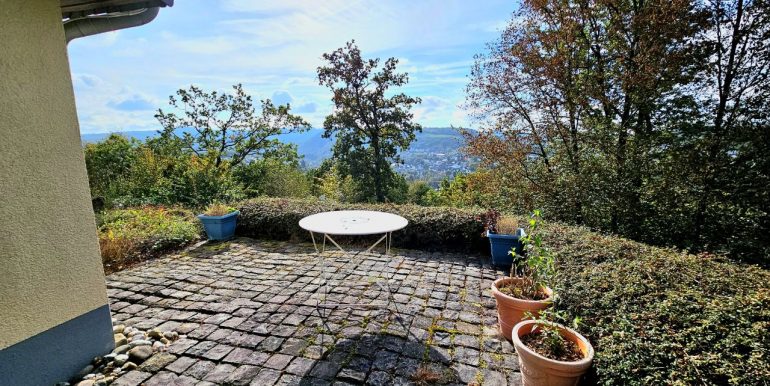 Terrasse mit toller Aussicht